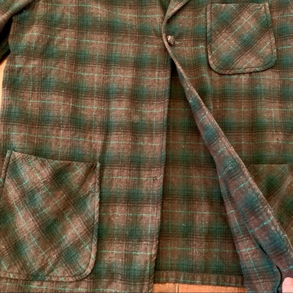 Vintage Pendleton Mens 200% Virgin Wool Jacket SZ- M - Picture 3 of 11